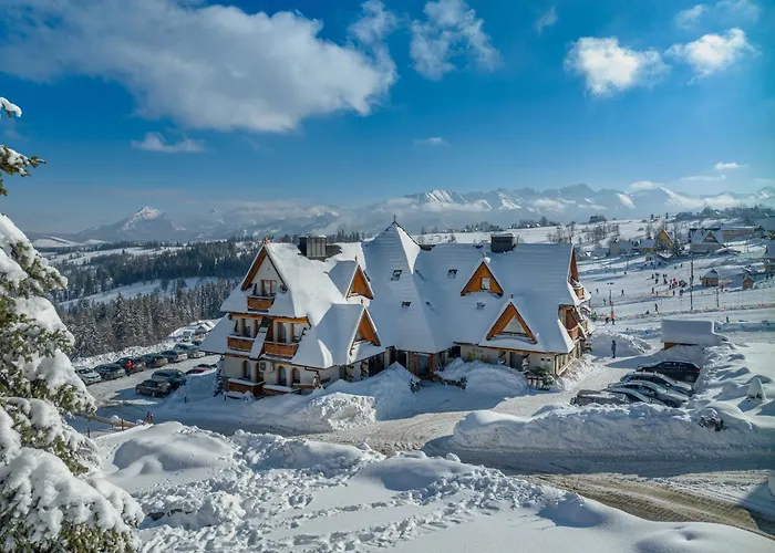Hotel REDYK Ski&Relax - narty i widok na góry na wyciągnięcie ręki Zakopane